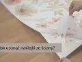 Jak bezpiecznie usunąć naklejkę ze ściany? Sprawdzone metody