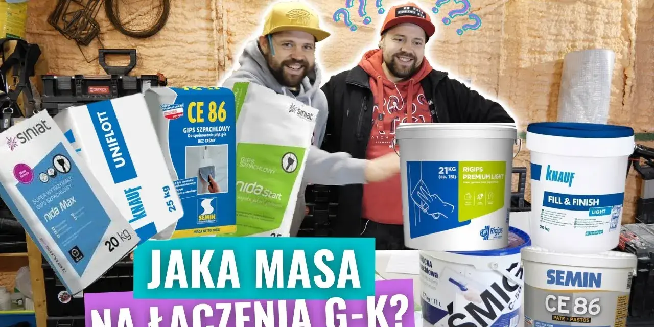 Najlepszy gips do płyt GK: wybierz mądrze i uniknij błędów