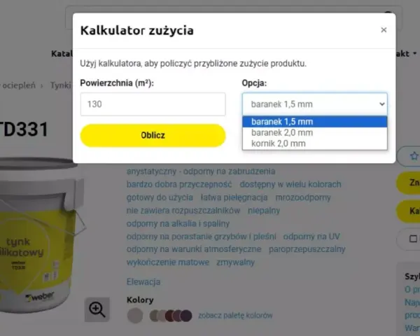 Ile tynku silikonowego potrzebujesz? Oblicz zużycie i zapas